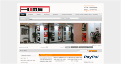 Desktop Screenshot of elettronicamegastore.com