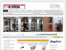 Tablet Screenshot of elettronicamegastore.com